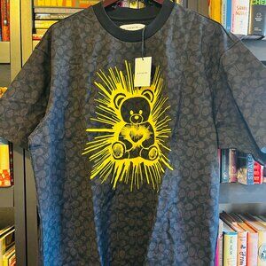 Coach Rave Bear T-Shirt | Size M New With Tag